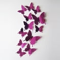 thumbnail image 2 of Vikakiooze Home Decor Wall Stickers Decal Butterflies 3D Mirror Wall Art Home Decors Hot, 2 of 3