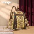 thumbnail image 6 of Montana West Wrangler Convertible Backpack Purse for Women Western Aztec Backpack Travel Bags, Coffee, 6 of 8