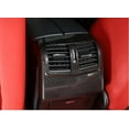 thumbnail image 4 of ABS Patrón de Fibra de Carbono Interior Auto Salida de Ventilación Trasera Cubierta Decorativa Borde para Mercedes Benz E Clase W212 2012-2015, 4 of 9
