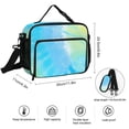11.8×9.6in Large Capacity Rectangular Lunch Bag Durable Storage ...