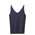 thumbnail image 1 of Mrat Débardeur Sans Manches Femme Été Imprimé Sans Manches Col Rond Débardeurs Col Rond Débardeurs Femme Hauts Sans Manches S-261 Bleu Foncé Taille Unique, 1 of 5