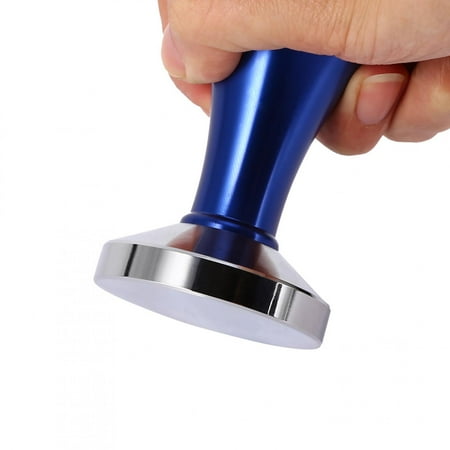 

Feoflen Coffee Tamper Stainless Steel Coffee Tamper Maker Grinder Handmade 57.5mm Base Press Stainless Steel Coffee Tamper