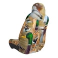 thumbnail image 2 of Honeii Mallard Ducks Print Car Seat Cover,Car Interior Covers,Universal Fit Seat Protector, Compatible with Most Cars, SUVs, Trucks, and Vans, 2 of 5
