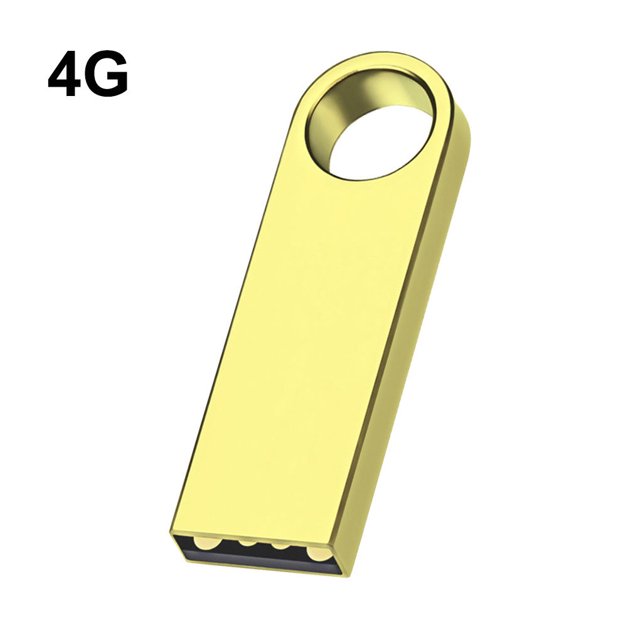 USB 3.0 Flash Drive Mobile 4 2 Phone PC Disk Storage Memory Photo Music Film Backup Stick for Laptop Computer, Gold, 4G