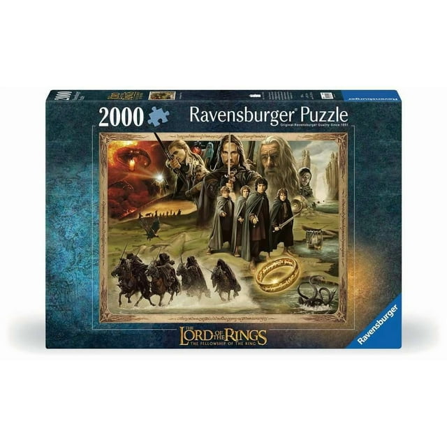 Rompecabezas Ravensburger El señor de los anillos, 2000 piezas