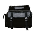 thumbnail image 4 of Sonducket Sillín de bicicleta, alforjas impermeables de lona, ​​mochila, herramientas laterales, asiento trasero, portabicicletas, viajes, Ciclismo Negro, 4 of 6