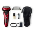 thumbnail image 2 of Panasonic ARC5 Electric Razor for Men with Pop-up Trimmer, Wet Dry 5-Blade Electric Shaver with Intelligent Shave Sensor and 16D - ES-ALV6HR (Red), 2 of 11