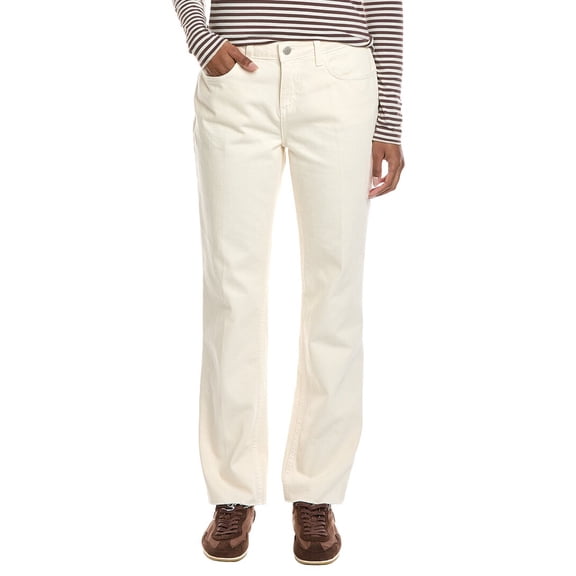 L’AGENCE womens Milana Blanc Stovepipe Jean, 26, White