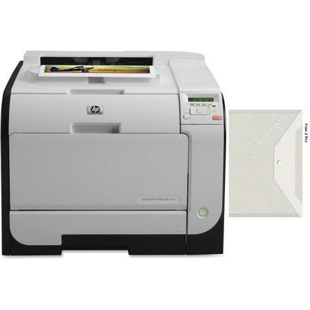 HP LaserJet Pro 400 color Printer (M451dn)  With Free File Folders