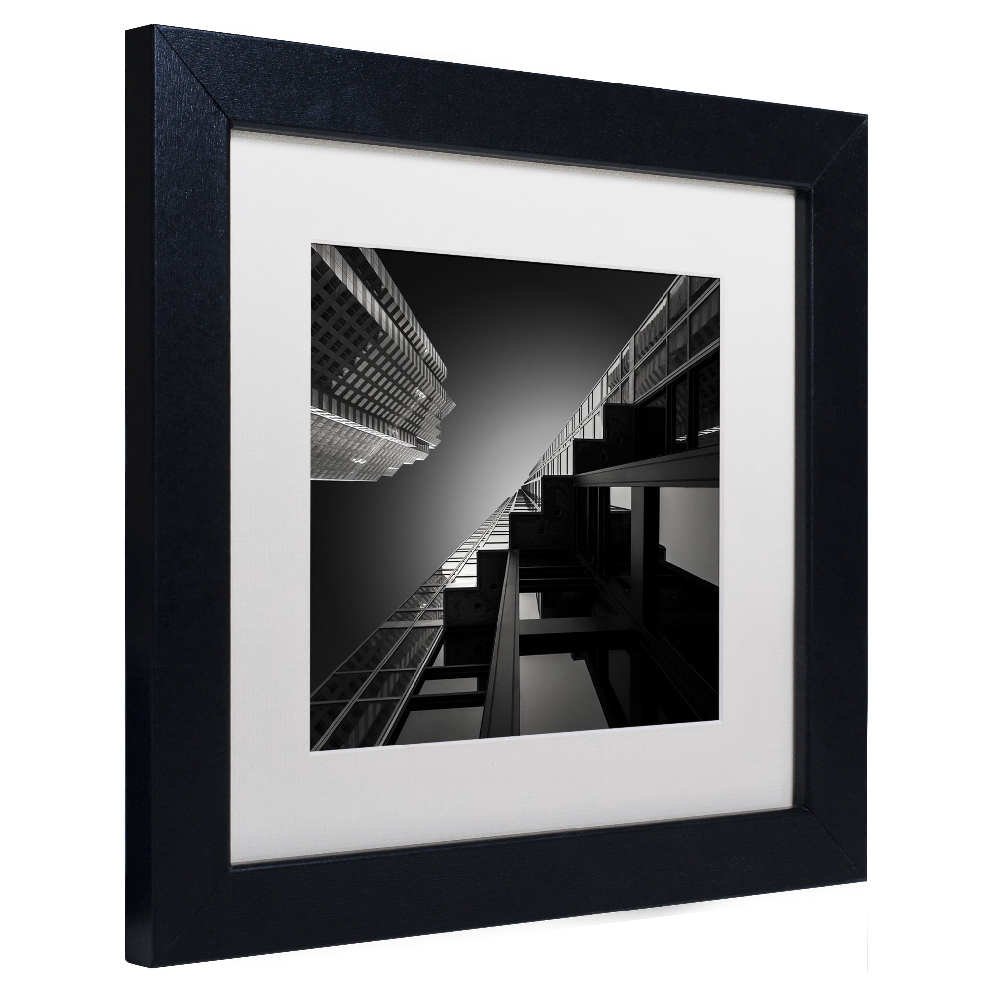Trademark Fine Art "Six Steps" Canvas Art by Dave MacVicar, White Matte, Black Frame