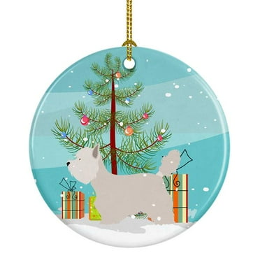 Carolines Treasures BB8480CO1 Westie Christmas Ceramic Ornament