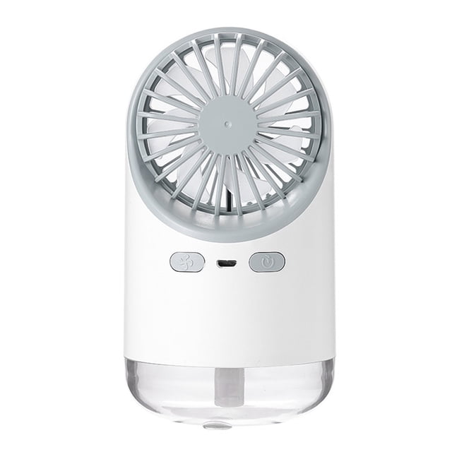 Xihbxyly Ventilador Portátil de Mano, Luz Led Multicolor, Batería Recargable, Silencioso, Ajustable a 180°, Diseño Flexible, Ideal para Viajes y Actividades Al Aire Libre, Tamaño 96 X 36 X 208 Mm.
