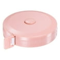 thumbnail image 1 of Unique Bargains Ruban à Mesurer Rond Rétractable 2m/78 Pouces Tailleur Tailleur de Poche, Rose, 1 of 5