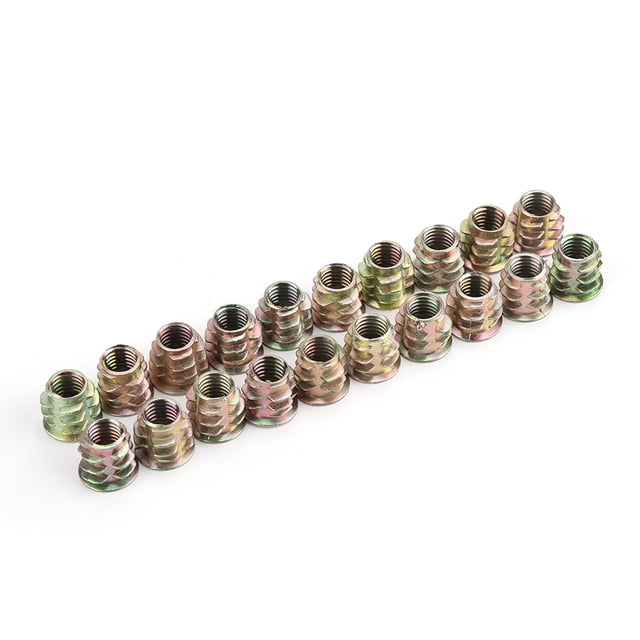 Écrou de Tête d'Entraînement Hexagonal, 20pcs M8 13mm Zinc Hexagonal Écrou d'Entraînement en Alliage de Zinc Hexagonal Conception Élevée