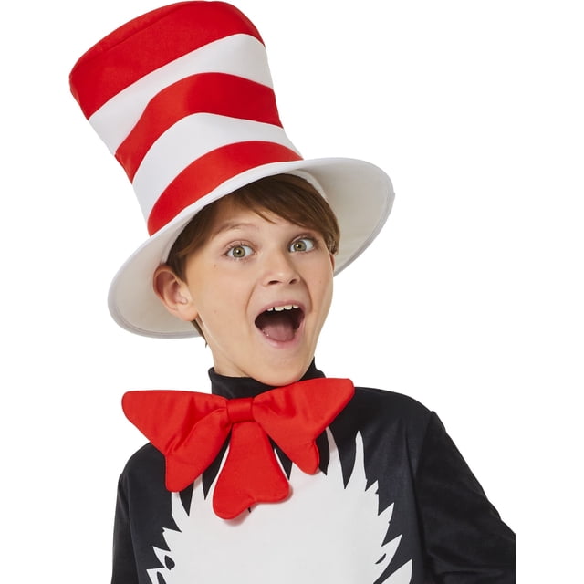 Accesorios de disfraz InSpirit Designs Dr. Seuss - Sombrero de copa para niños