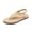 Beige -BZ52, variant on Domzle Womens Flat Sandals Arch Support Dressy Elastic Slingback Slip On Comfortable Cushioned Summer Walking Work Shoes, Flip Flops Black 8.5 Wide
