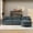 Grey, variant on Ouyessir Comfy Chenille L-Shaped Sectional Sofa Couch for Living Room, Office, Apartment