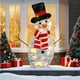 thumbnail image 4 of Mejores decoraciones navideñas para muñecos de nieve al aire libre con luces - Set de escenas navideñas para jardín y jardín familiar, 4 of 4