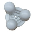 thumbnail image 4 of Milaget Chaise de Massage Boule Rotative Composant Rouleau d'Épaule Pièce de Modification Diamètre 9 cm, 4 of 9