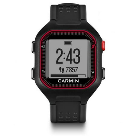 Garmin Forerunner 25 black and Red GPS Running (Best Running App For Garmin)