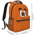 thumbnail image 2 of The Amazing Anime World Of Gumball Backpack Anais Backpack Cartoon Travel Laptop Backpack Cartoon Anime Fans Gift, 2 of 6