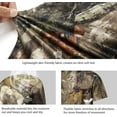 thumbnail image 4 of NEW VIEW Hunting Camo T-Shirt, Short Sleeve Tactical Hunting Tee, Crewneck Outdoor Camouflage Shirt for Men, 4 of 5