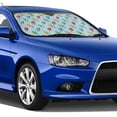 thumbnail image 5 of Kdxio Modern Ice Cream Print Windshield Sun Shade,UV Rays and Sun Heat Protection,Sunshade for Car Windshield,Car Shade Front Windshield - Small, 5 of 6