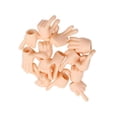 thumbnail image 4 of Mini muñecas a escala 1/12, modelo de mano, partes del cuerpo, figura de muñeca, accesorios de juguete, figura de acción para muñecas, juego de blanco CUTICAT Manos móviles de muñeca, 4 of 8
