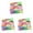 72, variant on 24 Pack Single Color Plastic Mesh Cleaning Scrub Balls, Heavy Duty Stain Remover Scourers, Reusable Kitchen Scrubbers for Pots, Pans, Dishes & Cookware Grease Cleaning