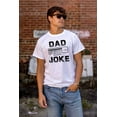 thumbnail image 3 of Dad Joke Loading Corny Father Humor Men's Graphic T Shirt Tees Brisco Brands S, 3 of 5