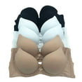 thumbnail image 1 of 6 Pieces Gift ADD 1 Cup Full Cup Demi Wired Double Pushup Push Up Bra B/C (38B), 1 of 4