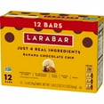 thumbnail image 4 of Larabar Banana Chocolate Chip, Gluten Free Vegan Fruit & Nut Bars, 12 ct, 4 of 15