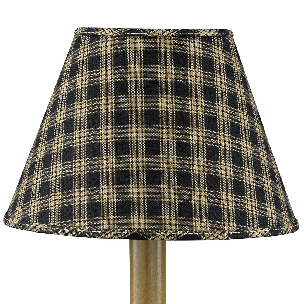 Park Designs Sturbridge Fabric Lamp Shade Black Wine Country Style