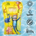 thumbnail image 4 of 29" Yellow Underwater Sea World Inflatable Kick Board, 4 of 6
