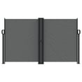 thumbnail image 3 of vidaXL Retractable Side Awning Anthracite 55.1"x472.4", 3 of 9