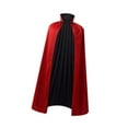 thumbnail image 2 of BELOVING Cape d'Halloween Cape de Diable Cape de Magicien Cape Confortable Douce Cape Réversible Noir Rouge, 2 of 10