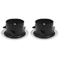 thumbnail image 2 of 4 Pieces ABS Adjustable Air Vent Round Soffit Exhaust White Inline Duct Fan Outlet Inch, 2 of 4