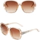 thumbnail image 2 of Anhua women large sunglasses, UV 400 glasses oversized polarized sunglasses classic trend ladies sunglasses large frame sunglasses for women, red, 2 of 5