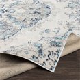 thumbnail image 2 of Surya Floransa FSA-2336 108 x 147" Rectangle Fabric Rug in Cream/Gray/Light Blue, 2 of 7