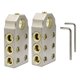 thumbnail image 1 of abrazadera de terminales,Abrazadera de conector de terminal de batería de coche de 6 vías,terminales de la batería conectores poste de la batería,Reemplazo de abrazaderas de terminales de, 1 of 9
