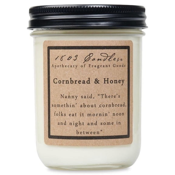 Primitive 1803 Candle - Cornbread and Honey