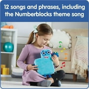 hand2mind Sing-Along Numberblock Five, Plush Singing Toys, Music Playing Stuffed Animals