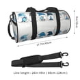 thumbnail image 2 of Easygdp Snow Gnome for Winter Bolsa de Viaje, Bolsa de Mano, Bolsa de Gimnasio, Bolsa de Equipaje para Viaje, 2 of 6