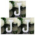 thumbnail image 3 of Qarigey 8cm 26 White Large Letters Alphabet Home Portable Decoration Party Photography Lightweight Wedding Props Ornament Type1 NO1, 3 of 6