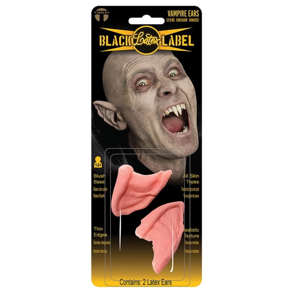 Tinsley Transfers Vampire Ears - Black Label Latex