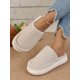 thumbnail image 2 of Minimalist & Comfortable & Warm & Plush Indoor Slippers, 2 of 3