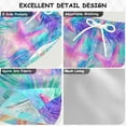 thumbnail image 2 of FORMRS Boys Swim Trunks Quick Dry Mesh Liner Boardshorts Sizes XS-XL, Neon Starfish Pattern, 2 of 7