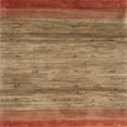 thumbnail image 1 of Ahgly Company Machine Washable Indoor Square Contemporary Red Fox Red Area Rugs, 3' Square, 1 of 7