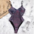 thumbnail image 4 of LSLJS Women Sexy Push Up High Cut Lace Up Halter Bikini Set Swimwear, 4 of 6