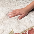 thumbnail image 3 of Addison Rugs Dream Shag Premium Machine Washable Transitional Apple Border Apple Rectangle Rug, 8' x 10', 3 of 8